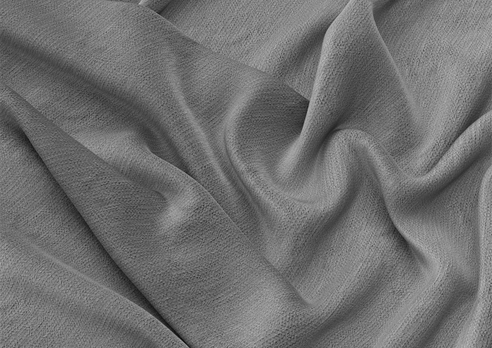 Lucerne Faux Silk, Silver - Roman Blind - Image 4